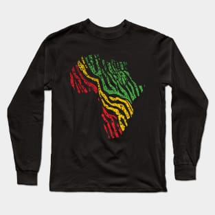 African Reggae Music Long Sleeve T-Shirt